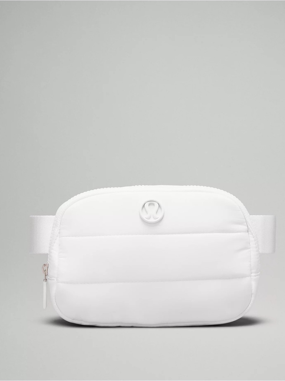 Lululemon Everywhere Belt Bag Wunder Puff White Quilted Crossbody Belt Bag